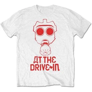 At The Drive-In - Mask Unisex Large T-Shirt - White