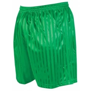 Precision Striped Continental Football Shorts 18-20" Green