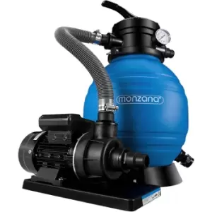 Sand Filter System 10 m³/ h Swimming Pool Filtration Filter Bowl