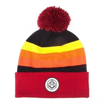 Nintendo - Retro Striped Unisex Beanie Beanie - Multi-Colour