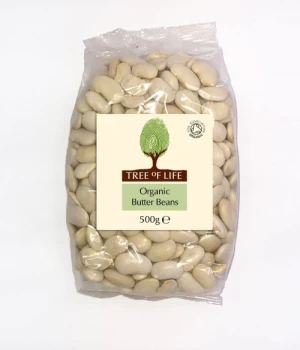 Tree of Life Butter Beans - 500g x 6