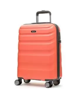 Rock Luggage Bali UYG87 8 Wheel Hardshell Cabin Coral Suitcase