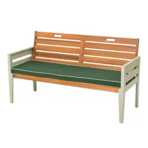 Florenity Verdi 3 Seat Bench - Natural/Green