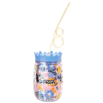 Disney Lilo & Stitch Stitch Cup with Straw