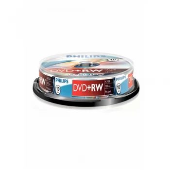 Philips DVD+RW 4X 10PK Spindle