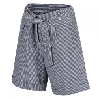 Regatta Samora Organic Cotton Shorts - Navy Stripe