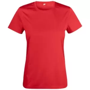 Clique Womens/Ladies Basic Active T-Shirt (M) (Red)