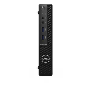 Dell OptiPlex 3080 DDR4-SDRAM i5-10500T MFF Intel Core i5 16GB 256GB SSD Windows 10 Pro Mini PC Black