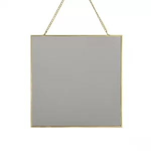 Hanging Mirror Gold 20cm