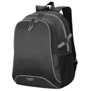 Shugon Osaka Basic Backpack / Rucksack Bag (30 Litre) (One Size) (Black/Light Grey)