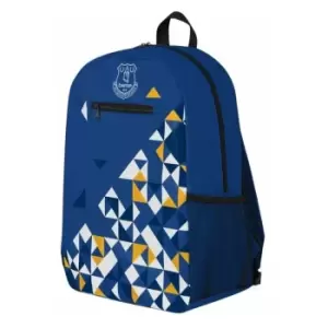 Everton FC Particle Backpack (One Size) (Blue/White/Black) - Blue/White/Black