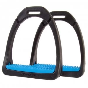 Shires Juniors Premium Profile Stirrups - Baby Blue