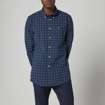 Barbour Mens Lomond Tailored Shirt - Midnight Tartan - XL