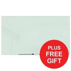 Nobo Diamond 1260x711mm Glass Magnetic Glassboard with Fixing Included