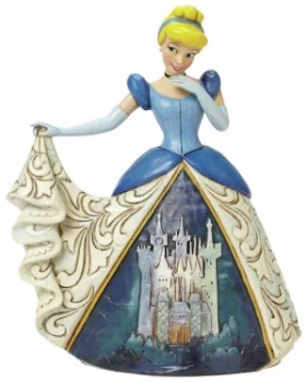 Disney Traditions Midnight At The Ball Cinderella Figurine.