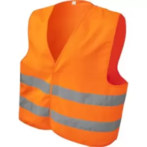 Bullet Unisex Adults See Me Too Safety Vest (XL) (Neon Orange)