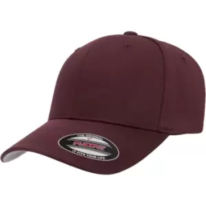 Flexfit Unisex Wooly Combed Cap (L/XL) (Maroon)