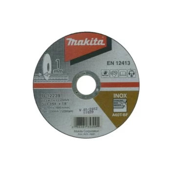 Makita - Cut-Off Wheels for Grinders - 125mm - B-12239