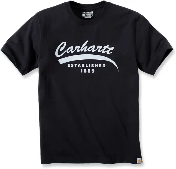 Carhartt Relaxed Fit Heavyweight Graphic T-Shirt, black, Size M