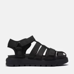 Timberland Ray City Ankle-strap Sandal For Her In Black Black, Size 4