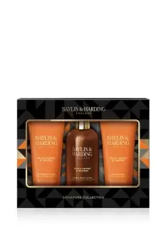 Black Pepper & Ginseng Mens Luxury Bathing Trio Gift Set