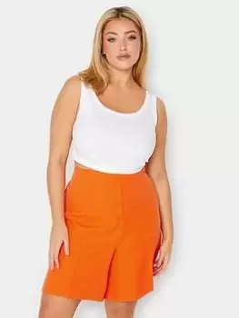 Yours Tailored Short Orange, Size 18, Women