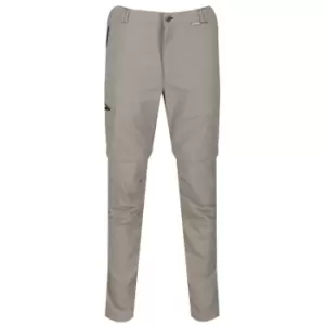 Regatta Mens Leesville II Zip Off Trousers (33L) (Parchment)