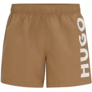 Hugo ABAS Swim Shorts - Brown