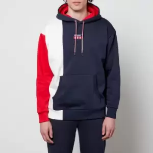 GANT Mens Retro Logo Hoodie - Evening Blue - M