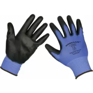 Loops - 120 pairs Lightweight Precision Grip Gloves - Large - Elasticated Wrist