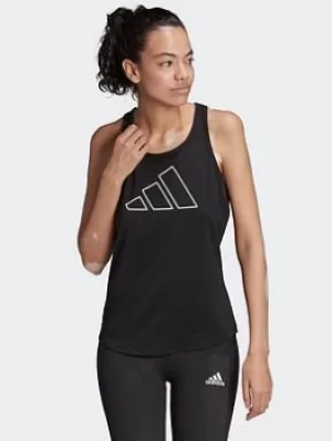 adidas Versatile Train Necessi-tank Top, Black/White Size XS Women