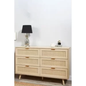 Miami 6 Drawer Chest