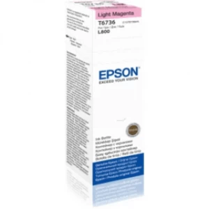 Epson T6736 Light Magenta Ink Bottle