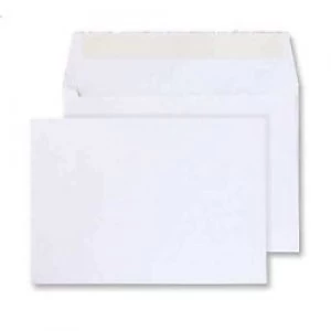 Creative Senses Handmade Envelopes C6 Peel & Seal 114 x 162mm Plain 190 gsm Beautifully White Pack of 50