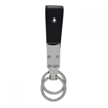 Mont Blanc - Mont Blanc Sartorial Loop Key Fob - Key Rings - Black