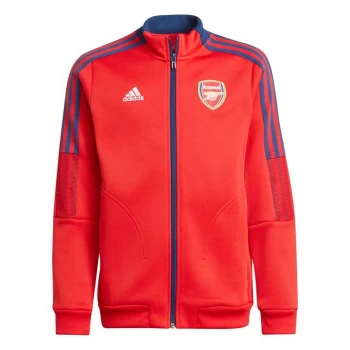 adidas Arsenal Anthem Jacket 2021 2022 Junior - Red