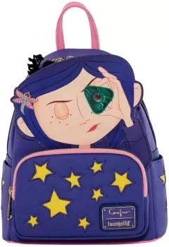 Coraline Loungefly - Coraline Stars cosplay (glow in the dark) Mini backpacks multicolour