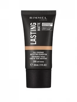 Rimmel Lasting Matte Foundation - 601 Soft Chocolate