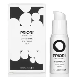 PRIORI Skincare Q+SOD fx230 Eye Creme 15ml