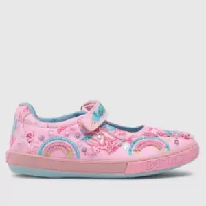 Lelli Kelly Pink Eliza Dolly Girls Junior Shoes