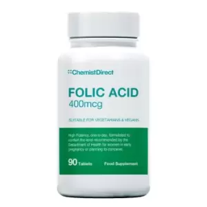 Chemist Direct Folic Acid 400mcg