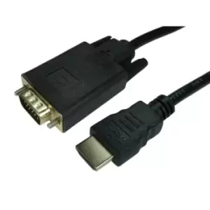 1M Meter HDMI (M) to VGA (M) Cable Gold Plated