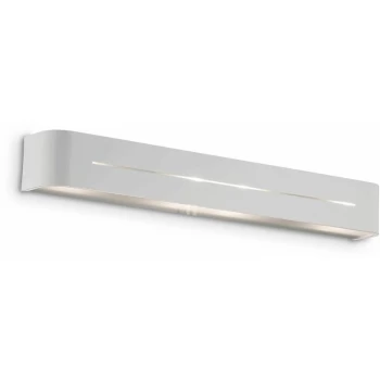 Ideal Lux Posta - 4 Light Indoor Large Wall Light White, E14