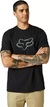 FOX Legacy FOX Head T-Shirt, black-grey, Size XL, black-grey, Size XL