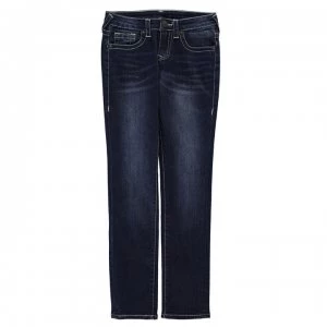 TRUE RELIGION Rocco Skinny Stretch Jeans - DKB Blue