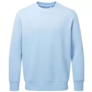 Anthem Unisex Adult Organic Sweatshirt (3XL) (Light Blue)