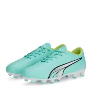 Puma Ultra.4 Firm Ground Football Boots Juniors - Green