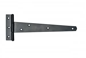 Wickes Tee Hinge - Black Japanned 200mm