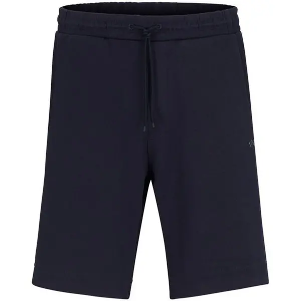 Boss Boss Headlo Curved Fleece Shorts Mens - Blue S