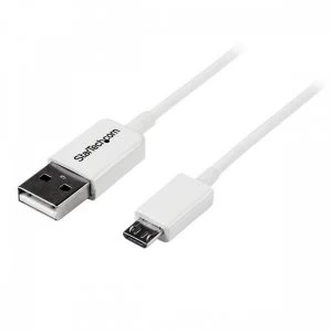 StarTech 1m White Micro USB Cable A to Micro B